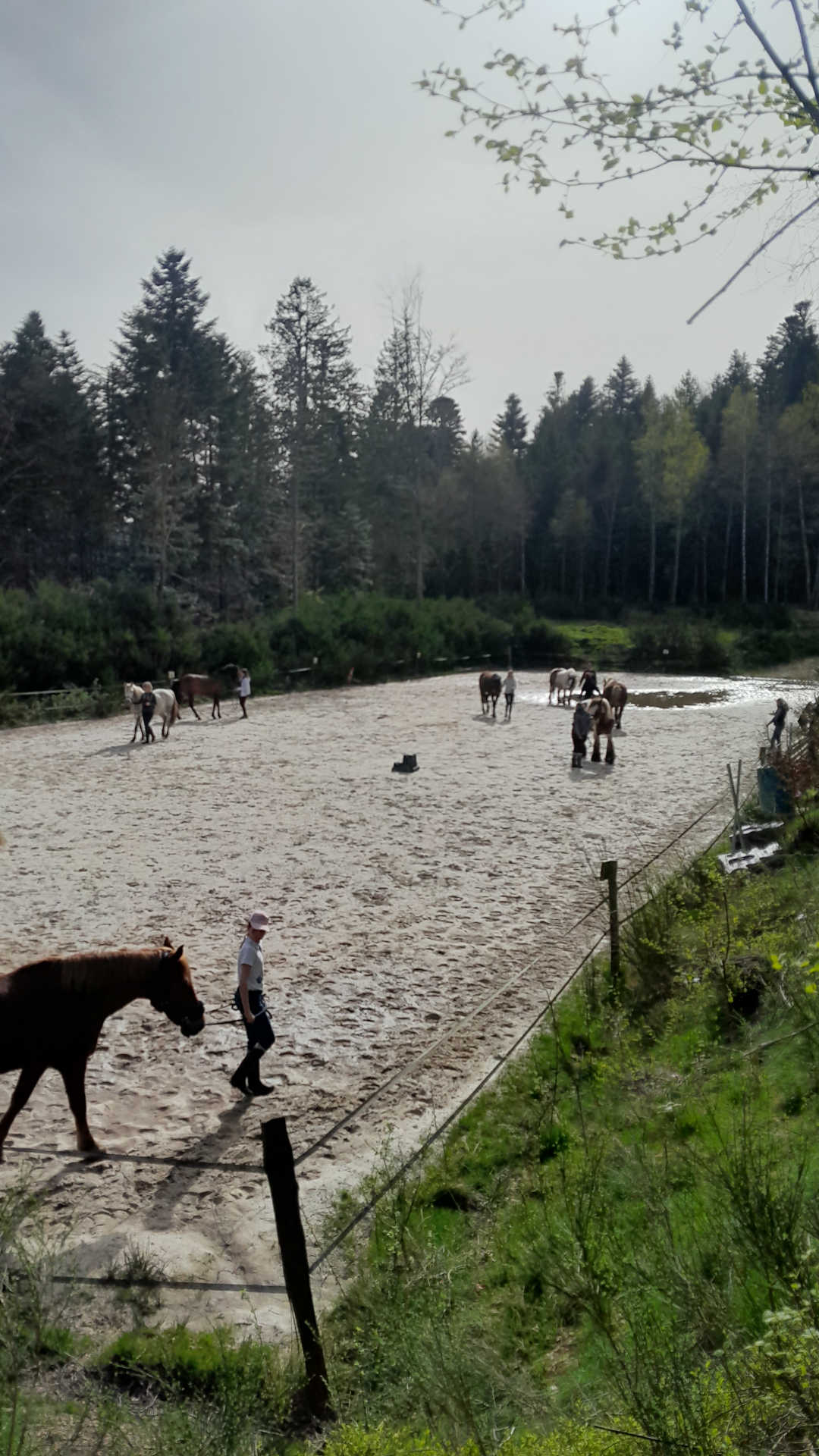 Cours de travail à pied